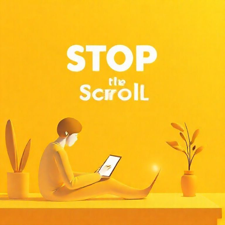 Stop the Scroll Master Your Digital Habits for a Calmer 2025