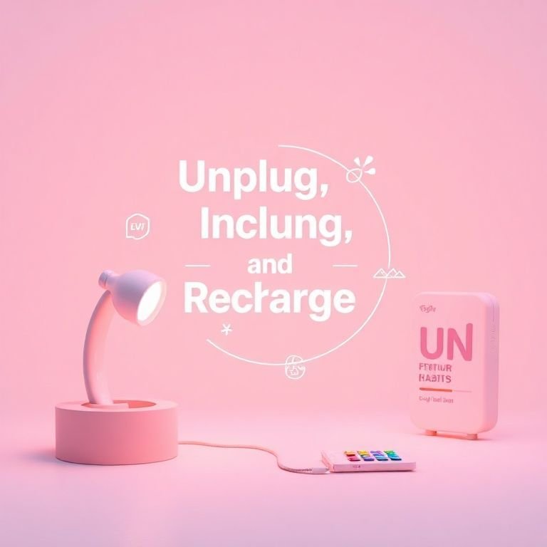 Unplug and Recharge Master Your Digital Habits for a Happier 2025